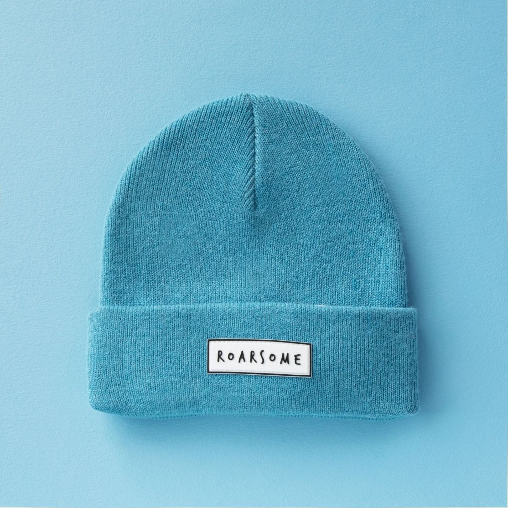 Ocean Beanie in Blue from Roarsome