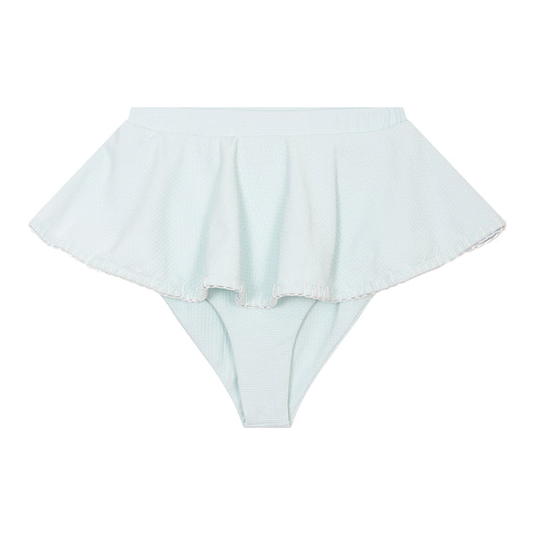 Bumby Trulli Bikini Bottoms in Morning with Coconut Embroidery