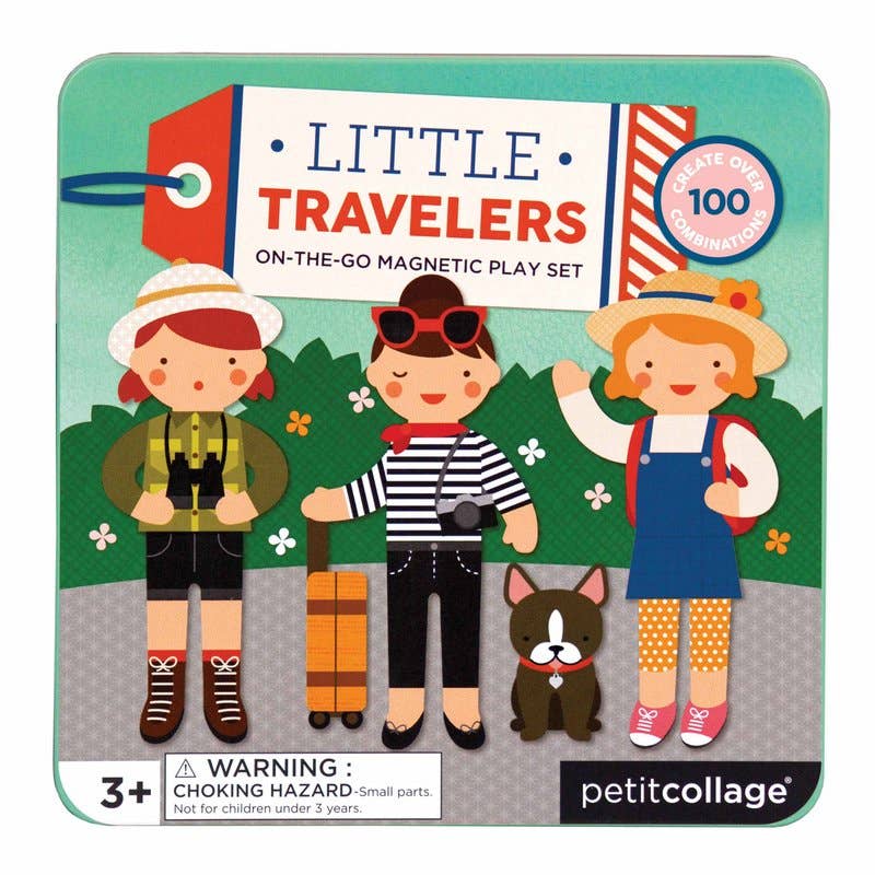 Product image of Petit Collage Little Travellers On the Go Magnetic Play Set