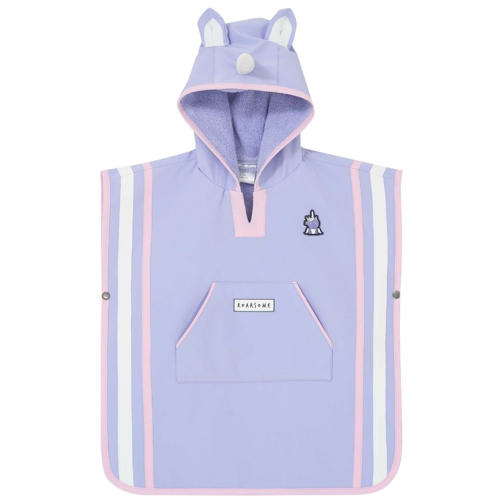 Sparkle the Unicorn poncho towel from Roarsome