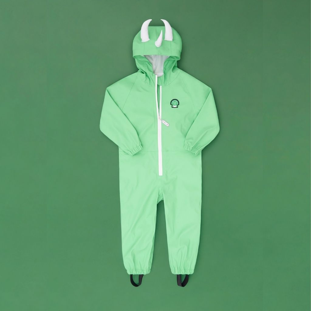Green Spike the Dinosaur Puddlesuit from Roarsome